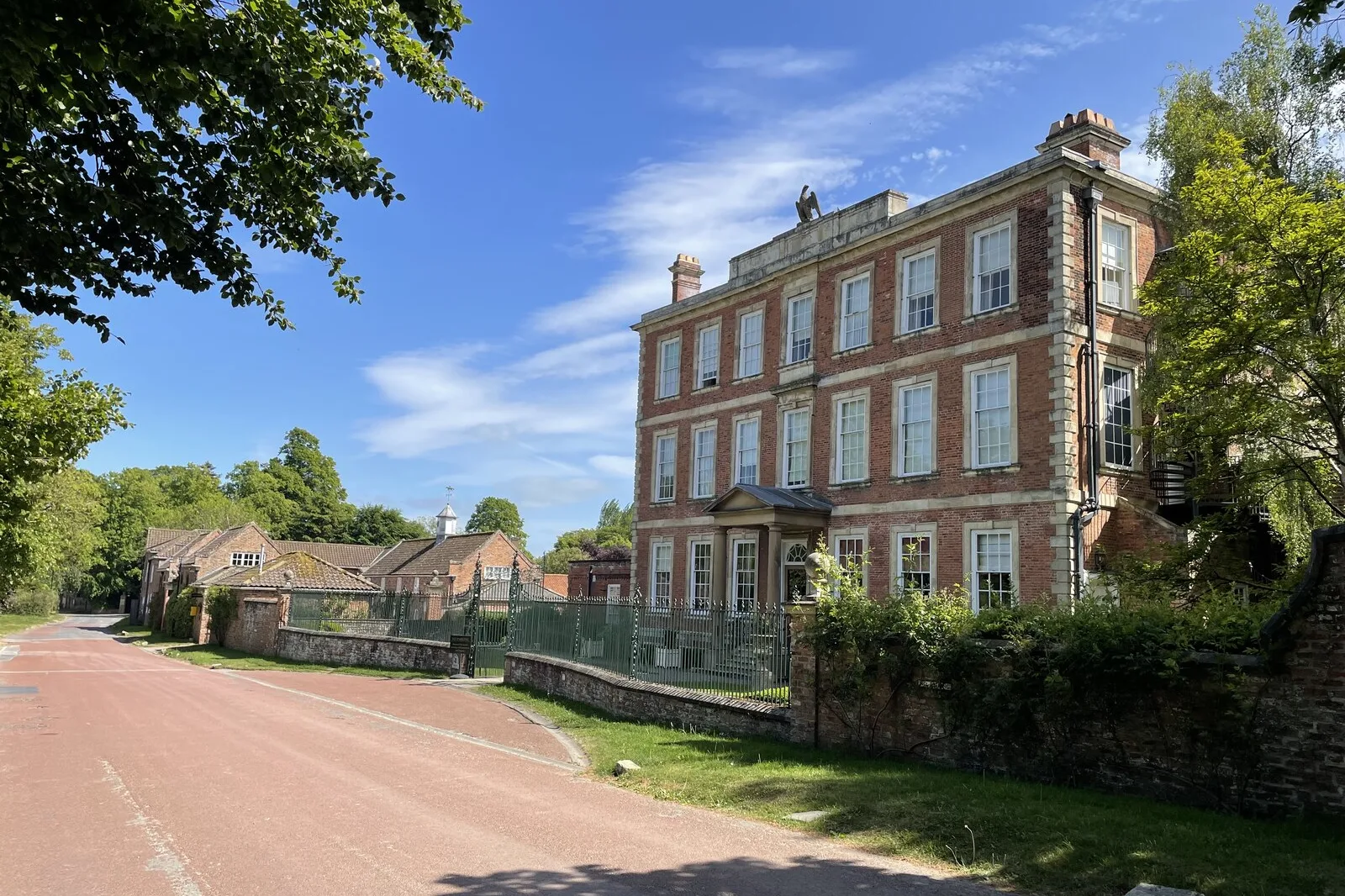 Middlethorpe Hall, the red-brick house on Bishopthorpe Road where afternoon tea is served in the drawing rooms