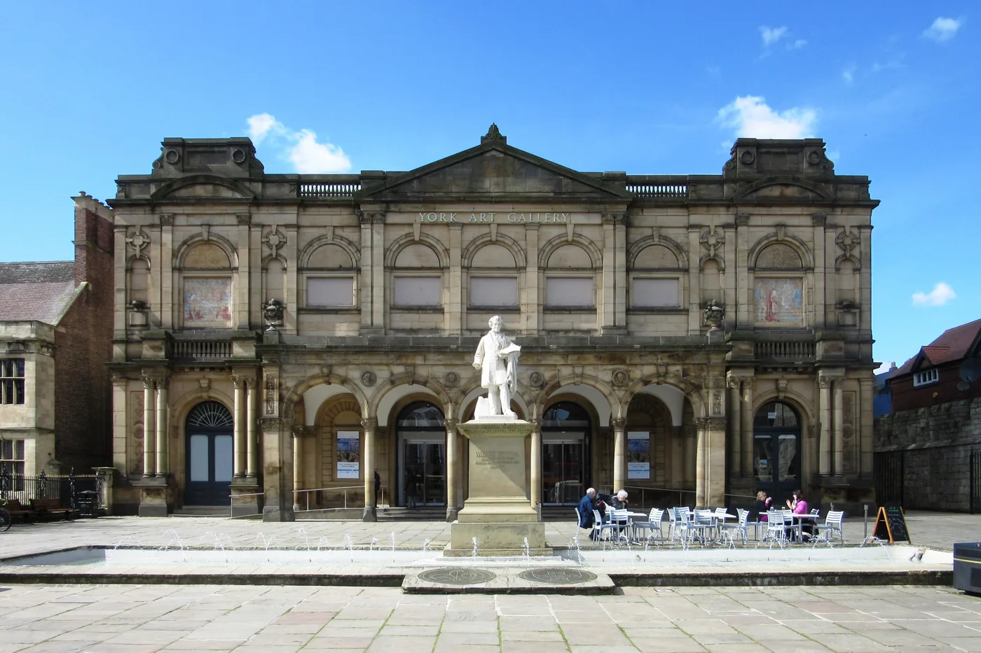 York Art Gallery on Exhibition Square; THOR'S on ICE is in Museum Gardens directly behind it