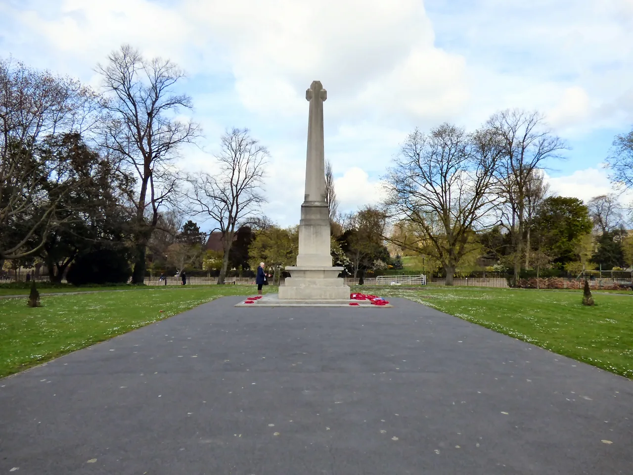 The City War Memorial in York, where the Remembrance Sunday ceremony is held